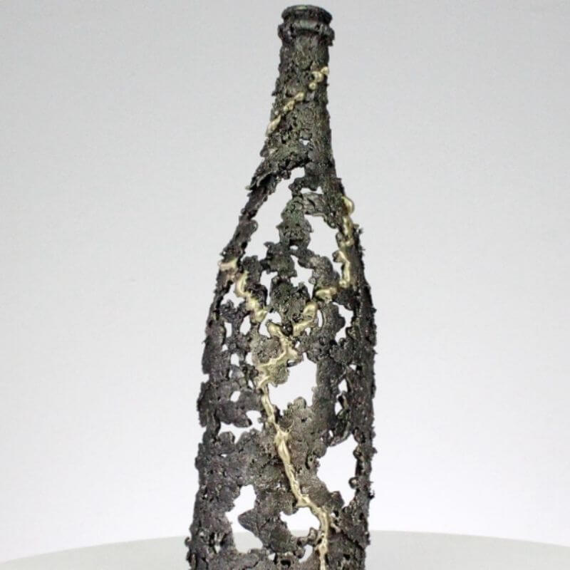 Champagne 39-21 par Buil Philippe sculpture métal